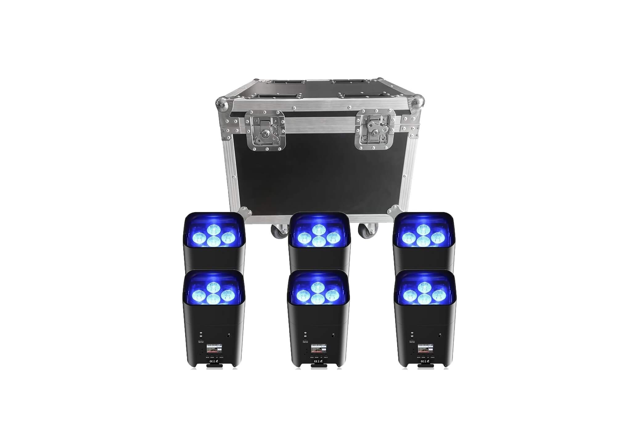 Projecteurs sur batterie